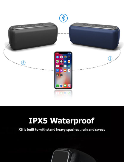 Xdobo X8 : Enceinte Bluetooth sans fil portable